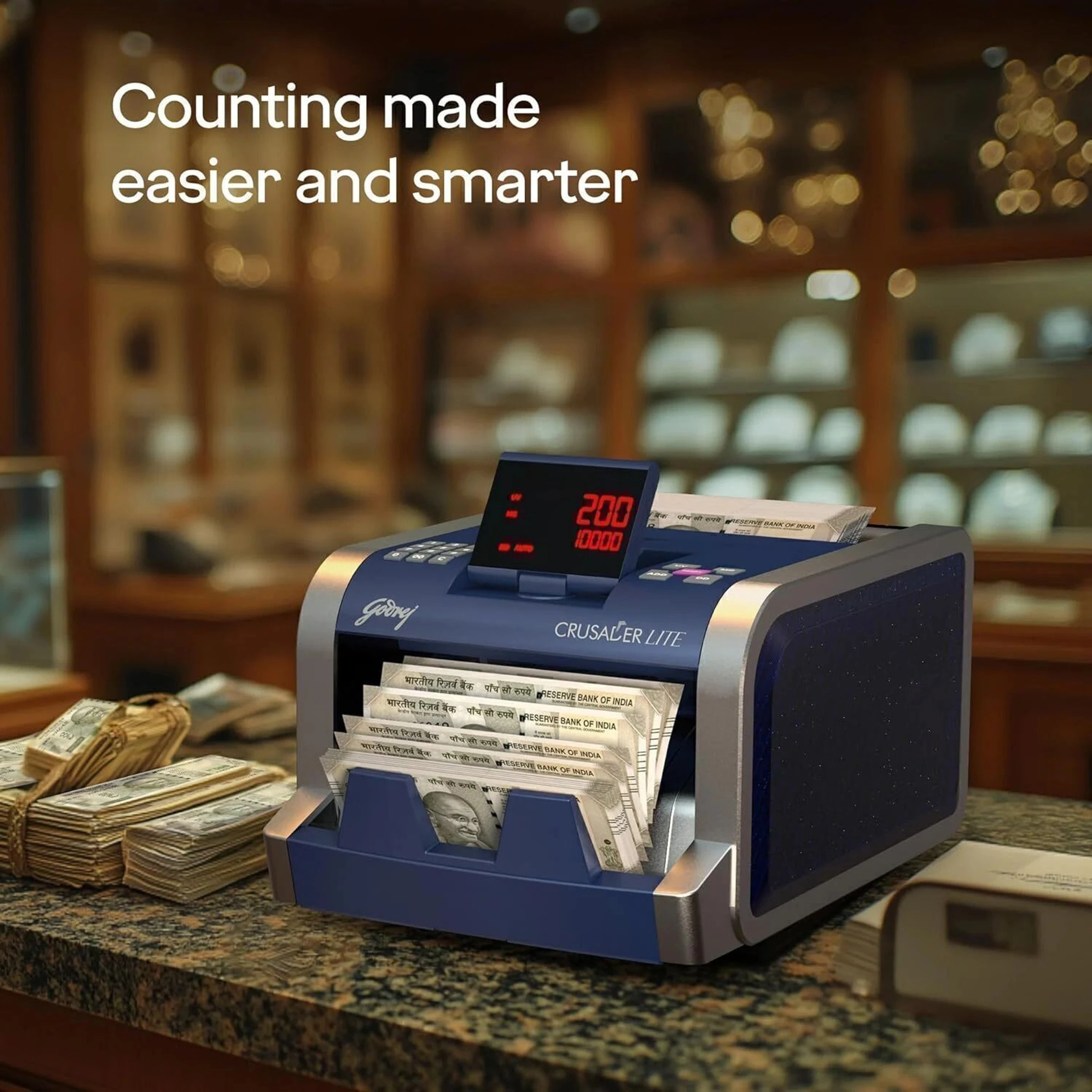 Godrej Crusader Lite - Cash Counting Machine thumbnail 1