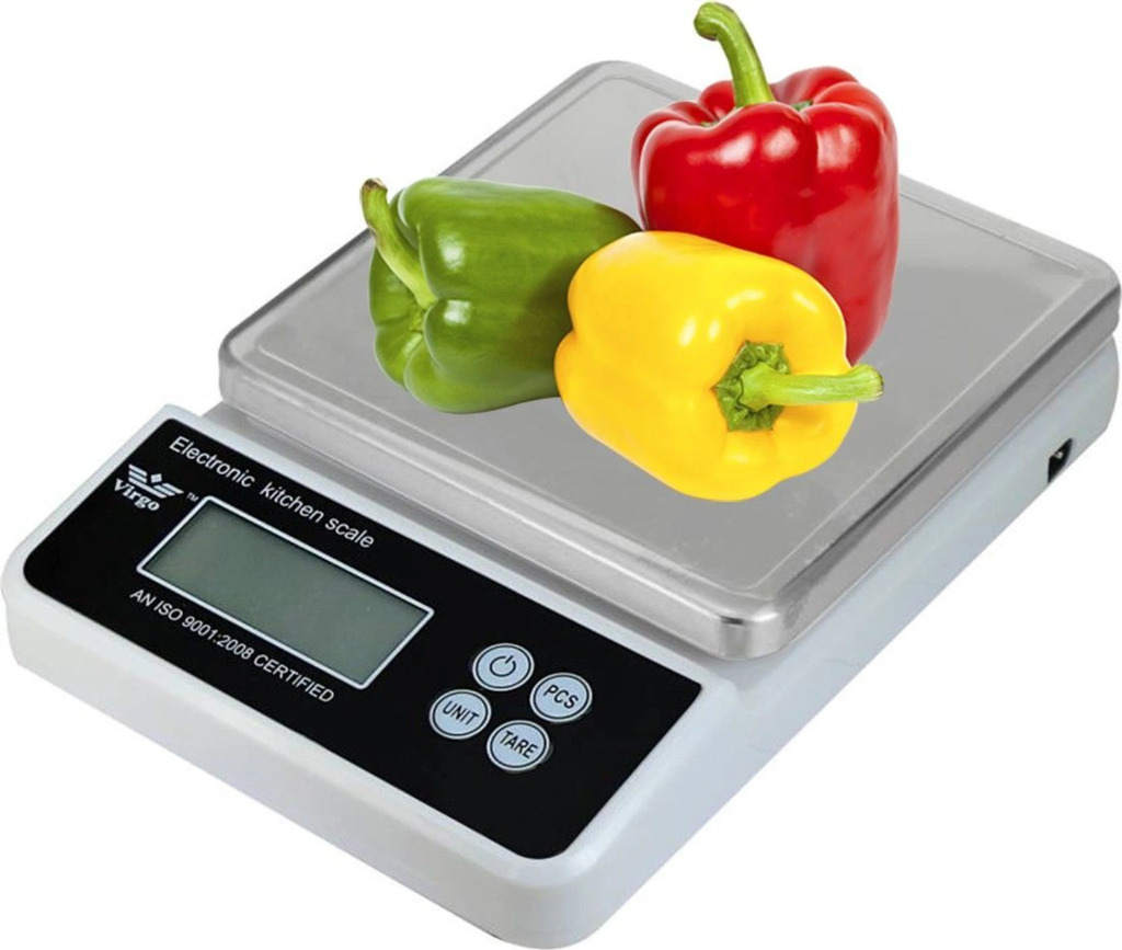 Virgo 10Kg Silver Weighing Scale thumbnail 1