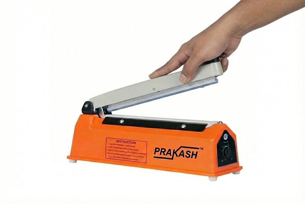 8" Inches Hand Sealing Machine thumbnail 1